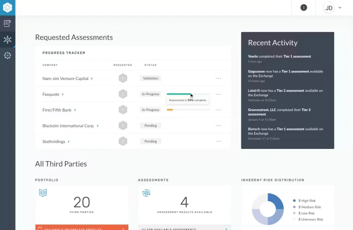 CyberGRX screenshot